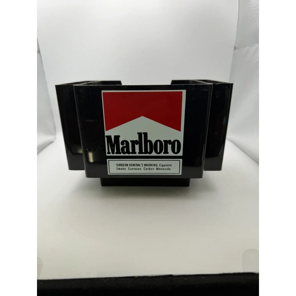 Vintage Marlboro Restaurant Bar Cigarette Pack Caddy Counter Display Holder